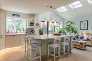 house extension and new kitchen in cheltenham