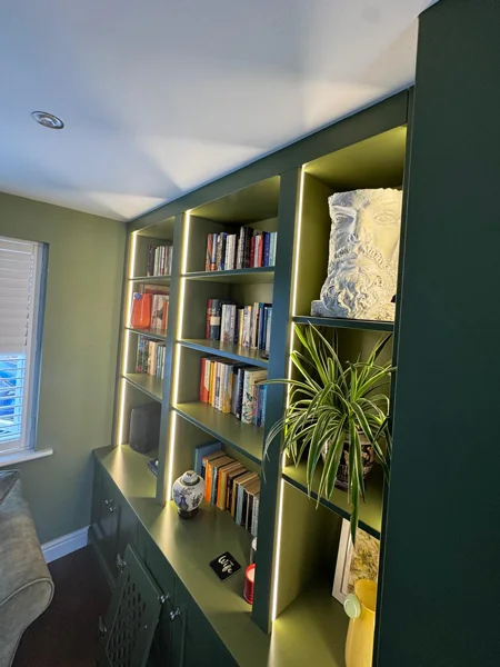 electrics and lighting for shelving in Cheltenham and gloucester